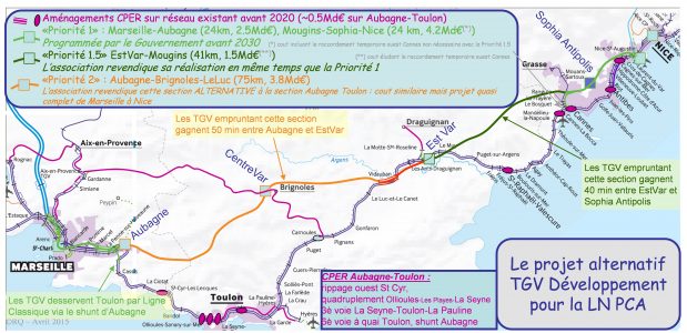 Dossier Ligne Nouvelle Provence Côte d’Azur : A l’aube d’une décision ministérielle sur la Priorité 2